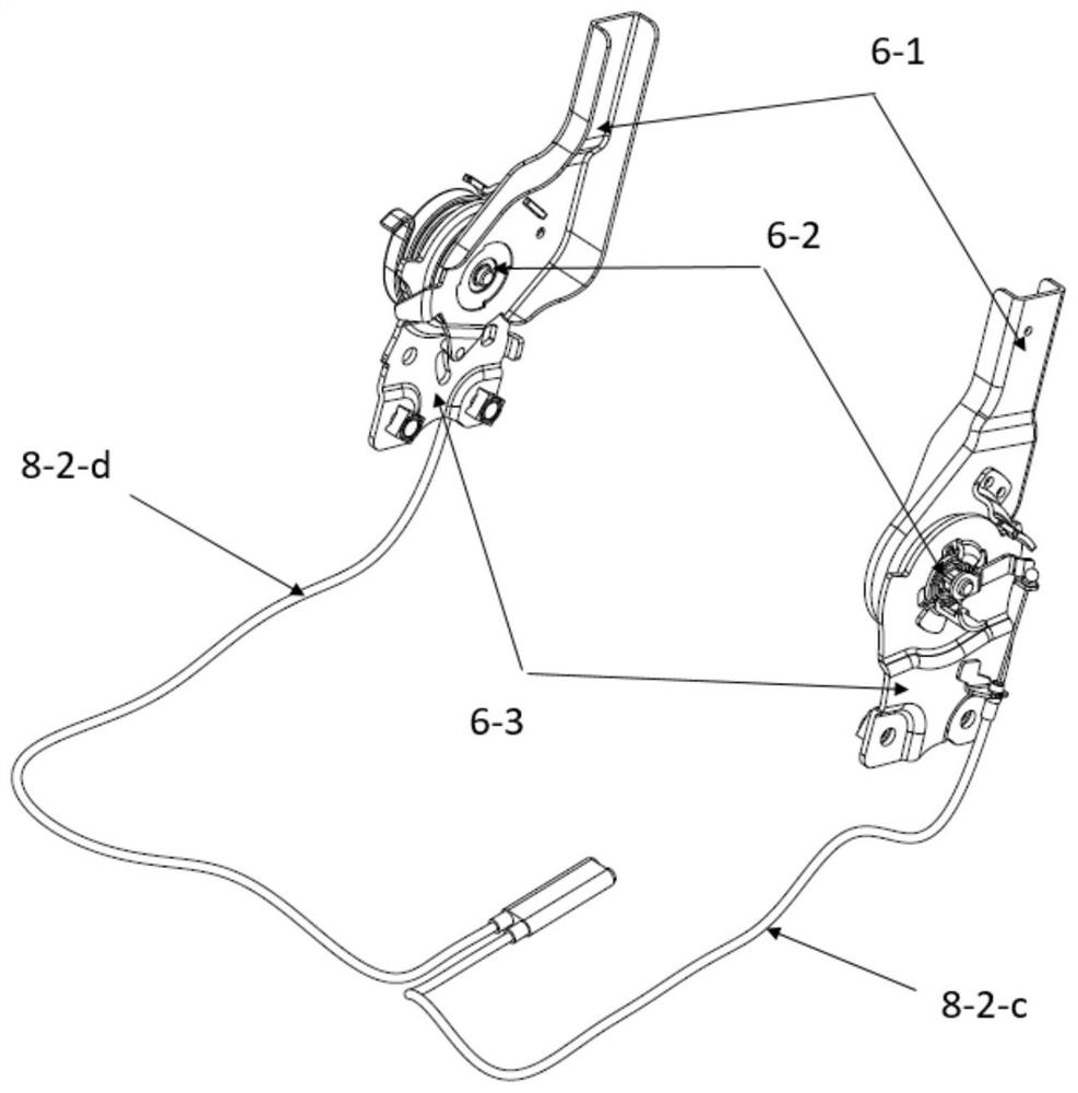 Seat unlocking mechanism with easy entry and one-key putting-down functions and automobile seat