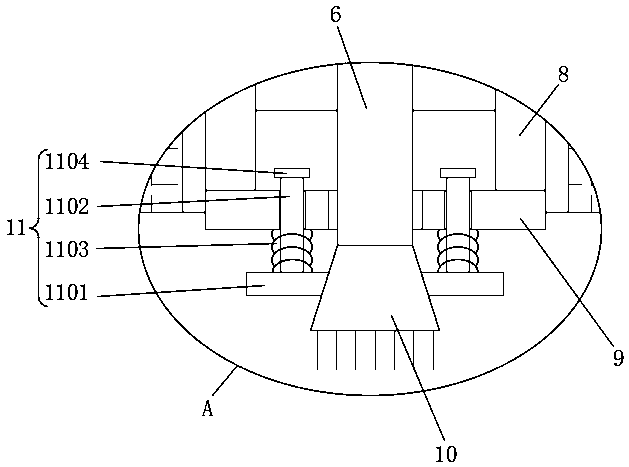 Textile waste collection device for textile production of chemical fabrics