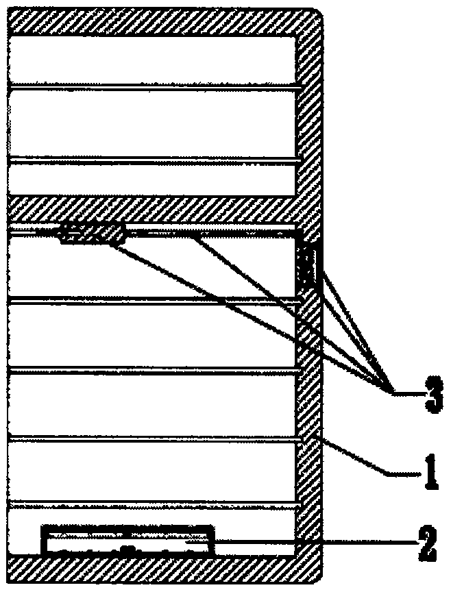 External circulation heating distribution box