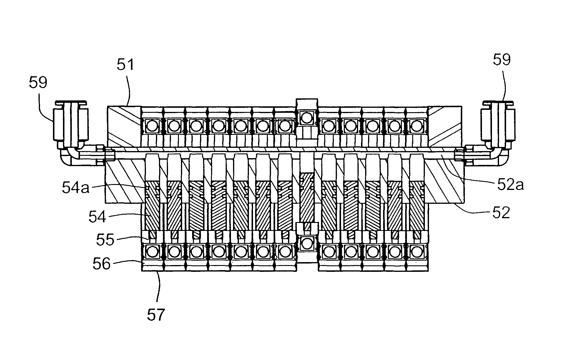 Compaction roller for a fiber placement machine