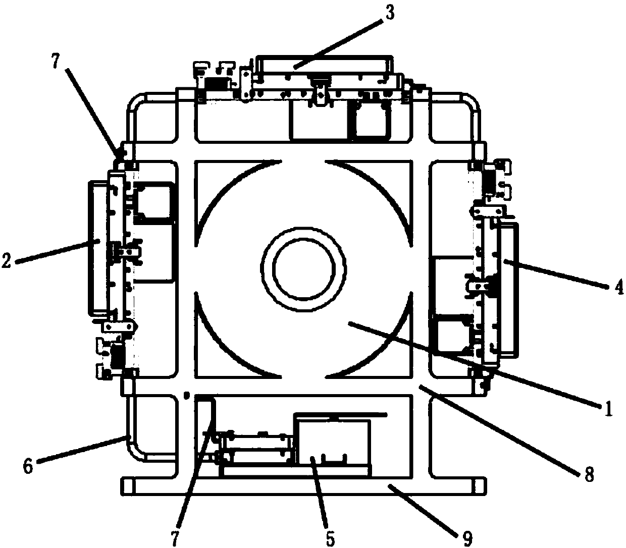 Power electronic transformer structure