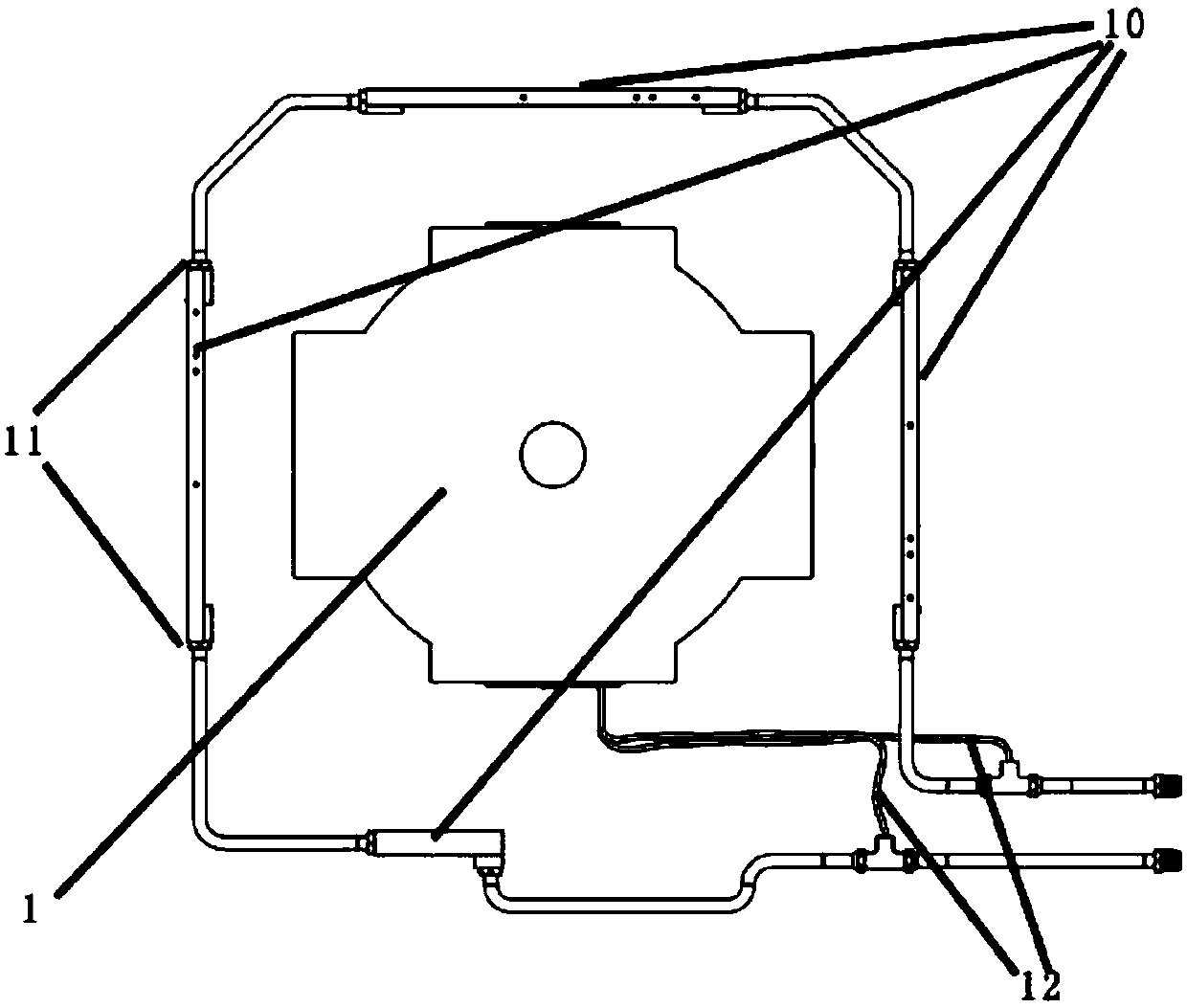 Power electronic transformer structure