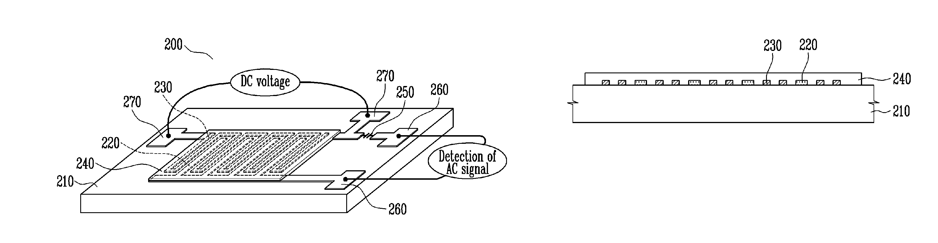 Capacitive gas sensor and method of fabricating the same