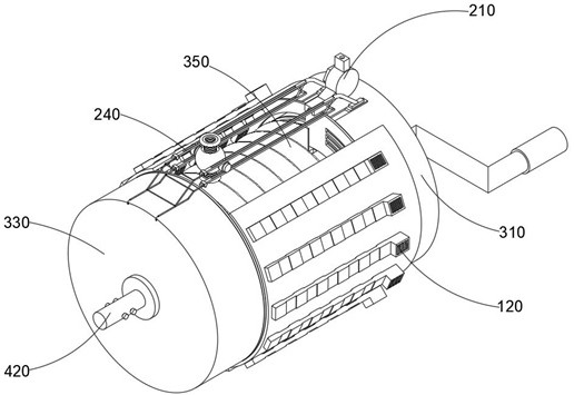 An insulation and heat insulation protective wire structure for mechanical equipment