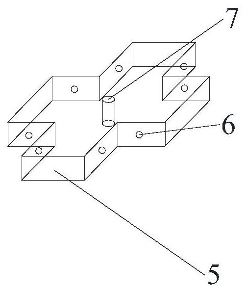 Construction method of foundation pit enclosure support system