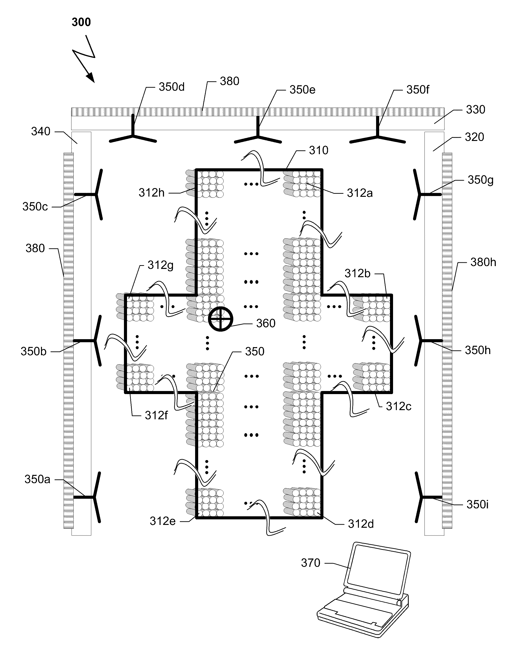 Method and system for testing a bundle of tubular objects guided by a computing device