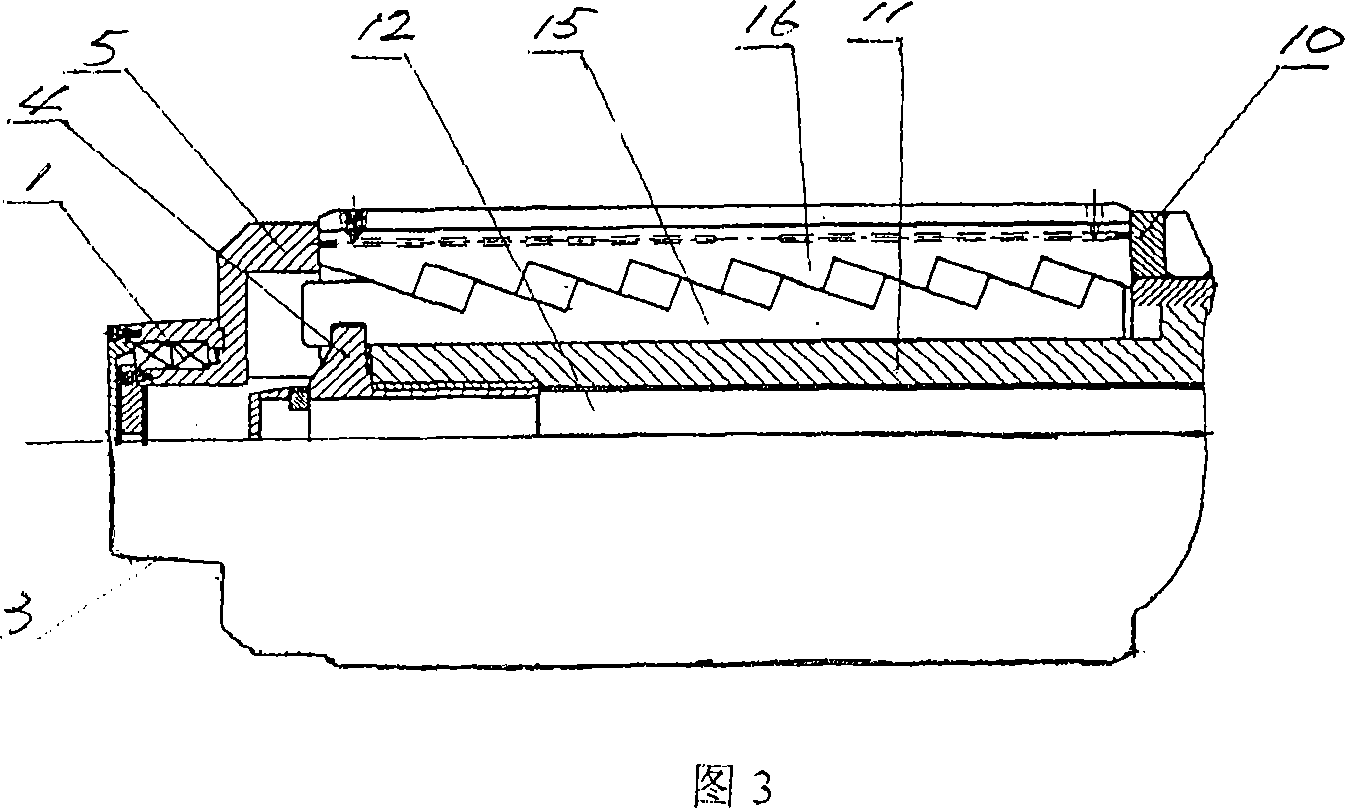 Gapless expansion and retraction reel with automatic clamping function