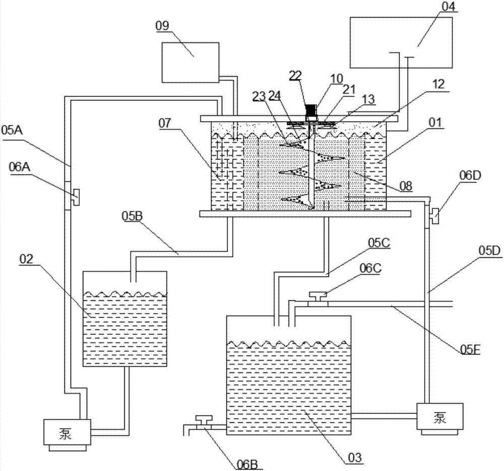 Recycling device for chlorine-containing electrolytic waste gas