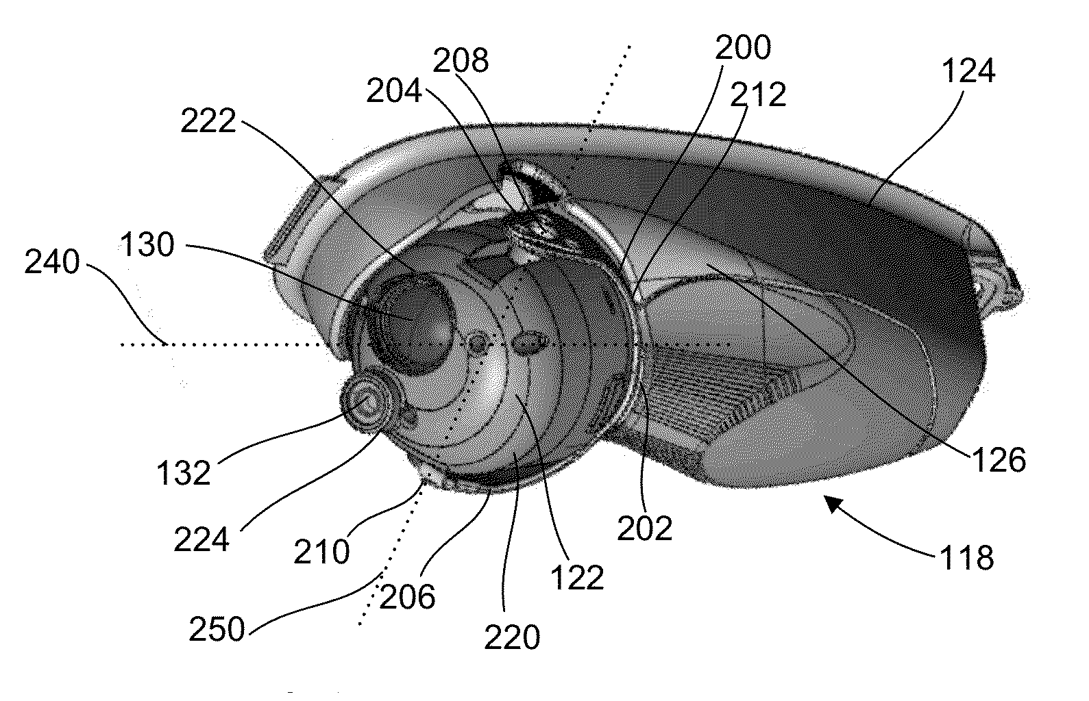 Ball turret heat sink and EMI shielding