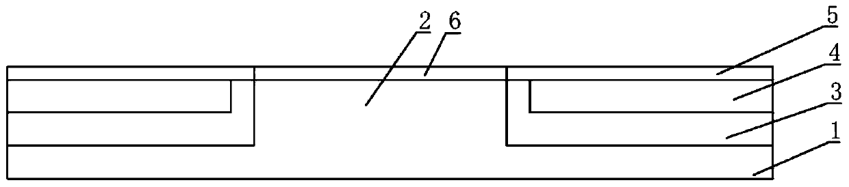 Method for processing thermoelectric separation substrate for LED