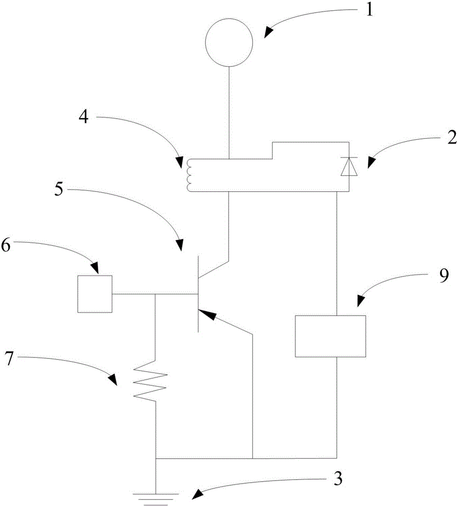 Cashbox anti-jamming circuit and circuit anti-jamming method