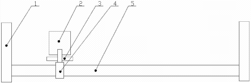 Device for measuring nozzle angles and tangent circles of quadrangular tangential injection burning boiler