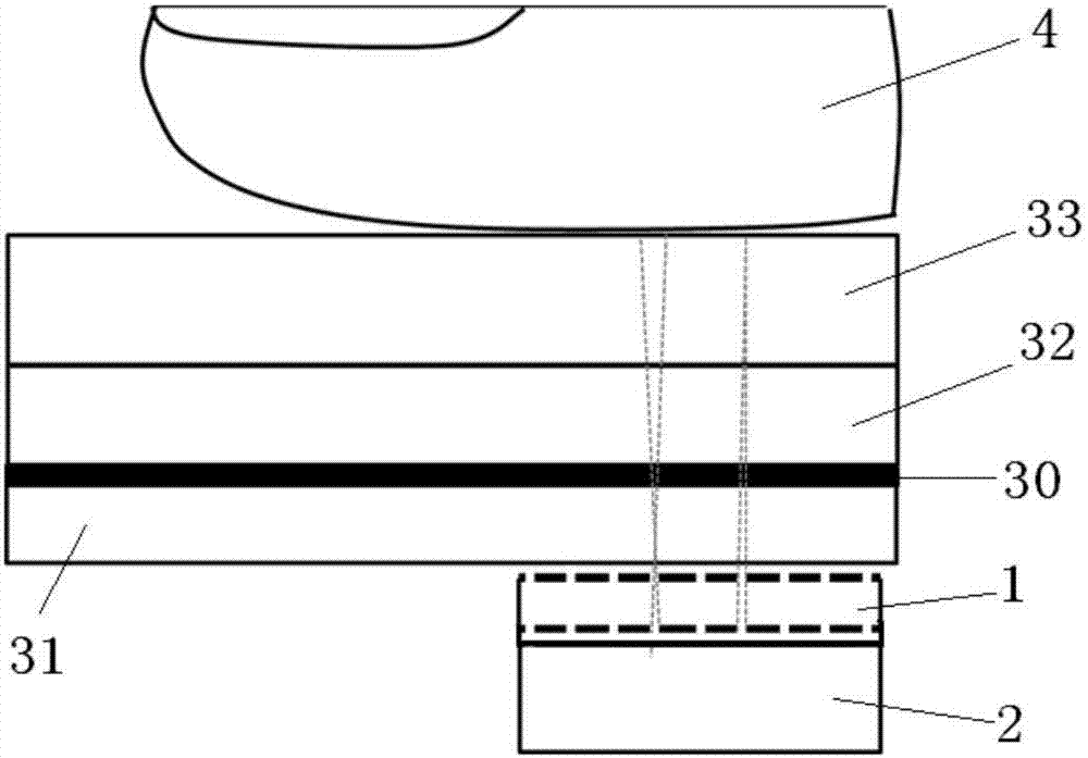 A fingerprint identification apparatus, a display panel and a fingerprint identification method