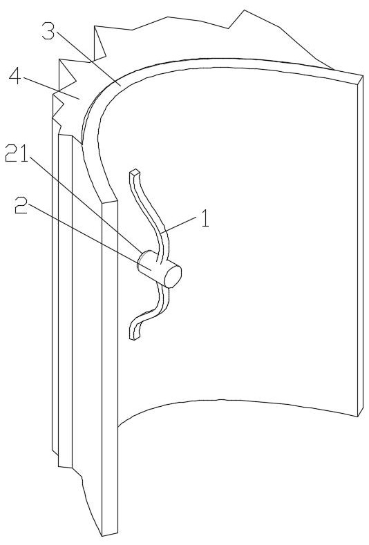 An autonomous intermittent deicing device and its installation method and deicing method