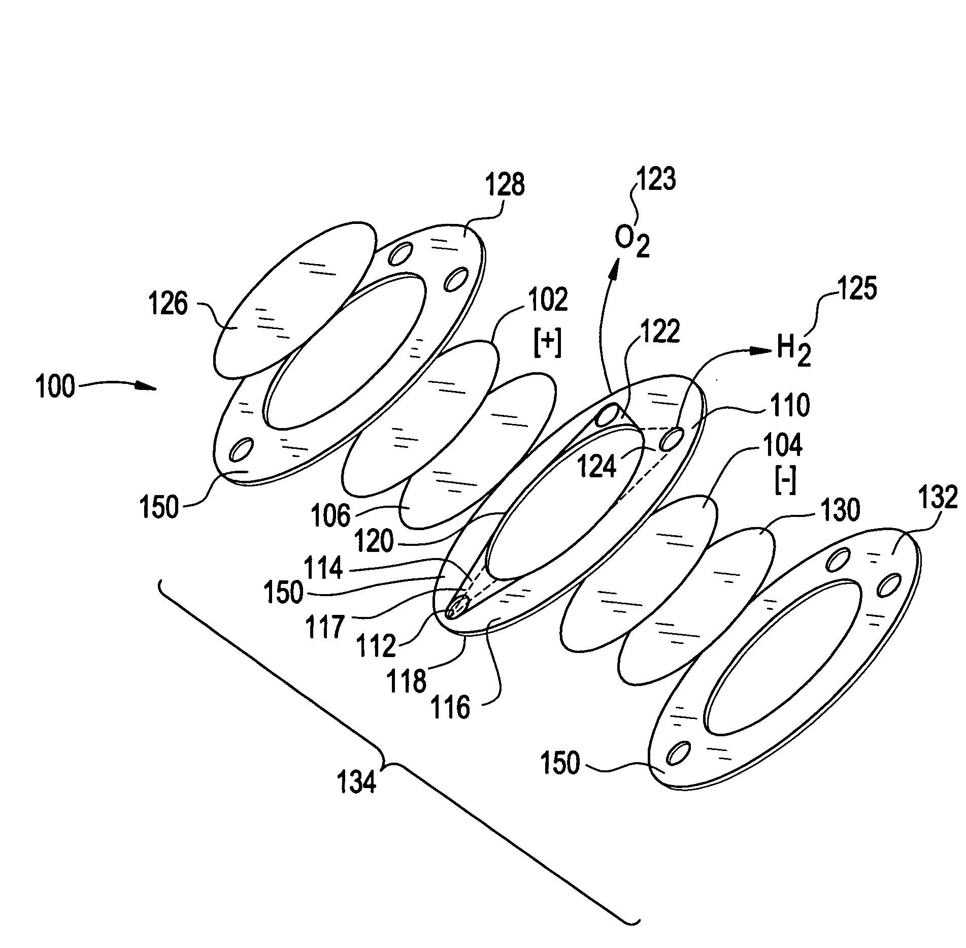 Pressurized electrolyzer stack module