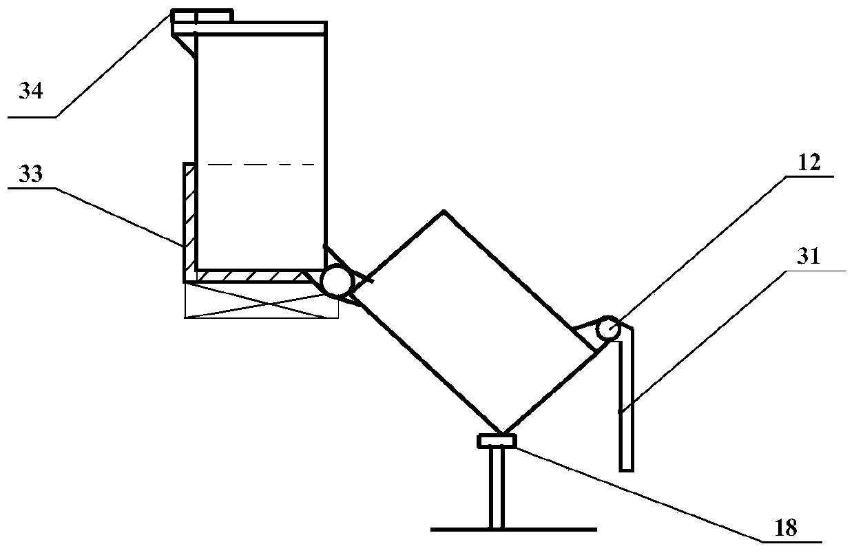 Automatic classified putting and monitoring system for community barreled garbage