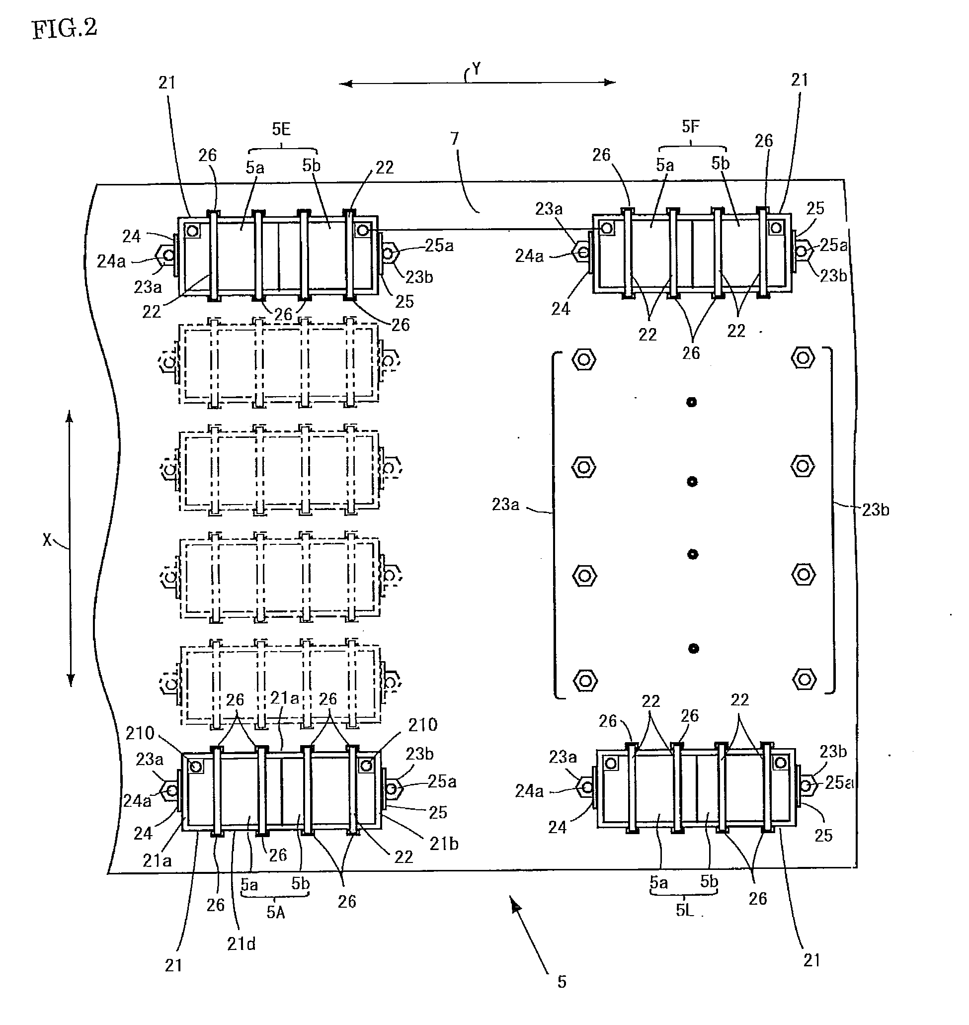 Battery positioning structure for electric vehicle