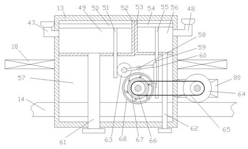 Flood-proof parking garage device with car washing function