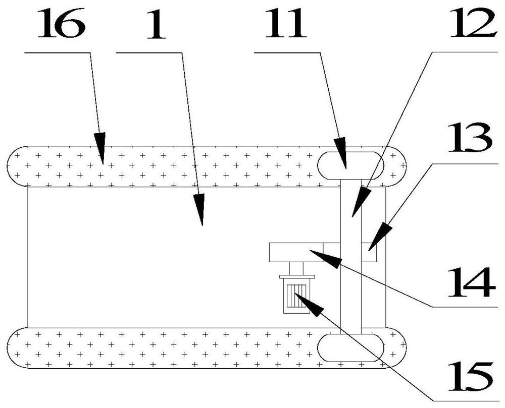 Coal mine roadway tunneling device based on big data