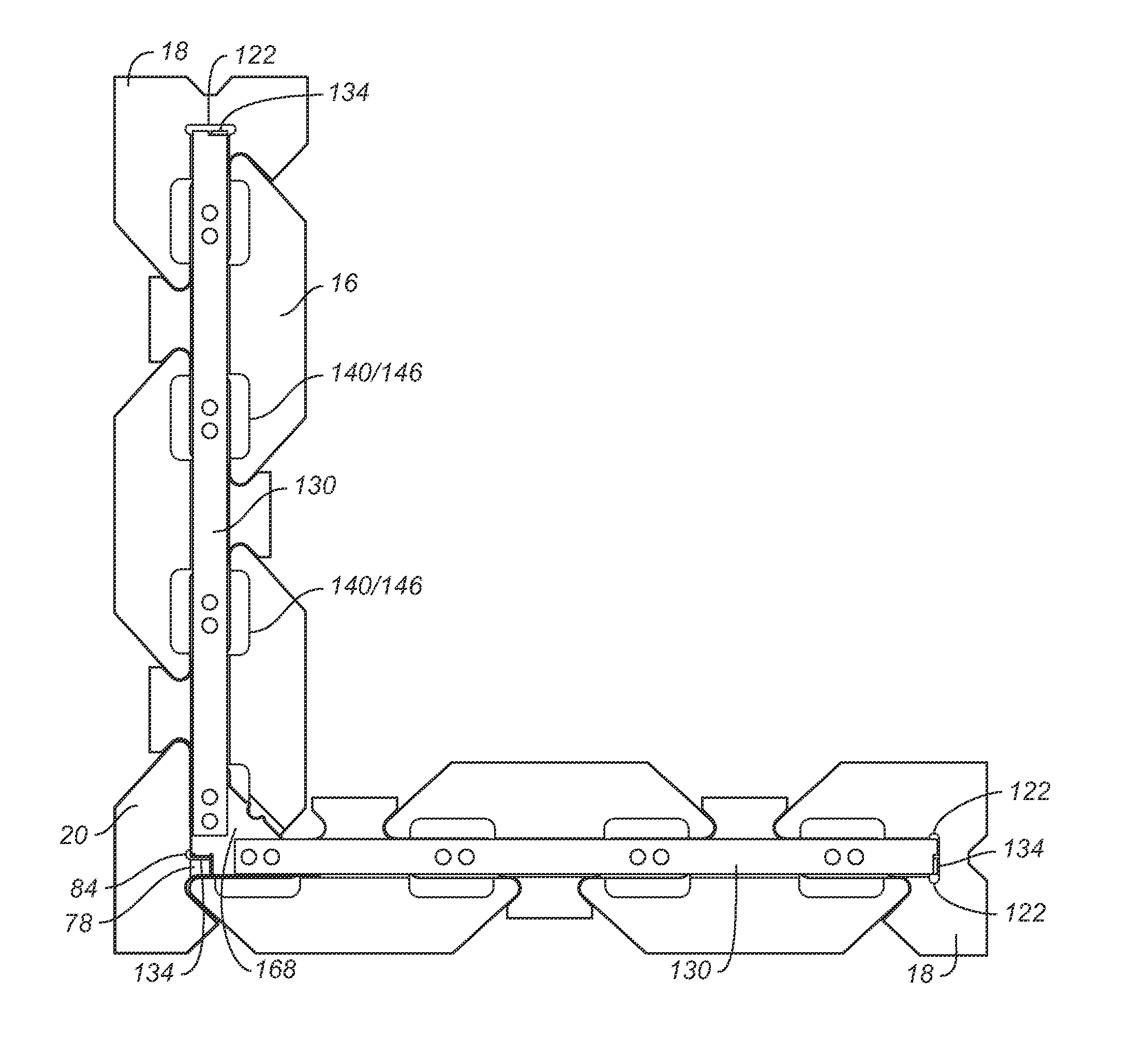 Dry-stack masonry system