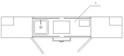 Household multifunctional desk