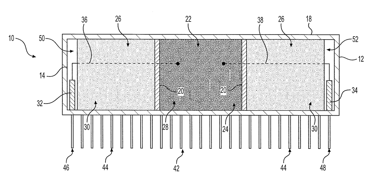 Combination microarray patch for drug delivery and electrochemotherapy device