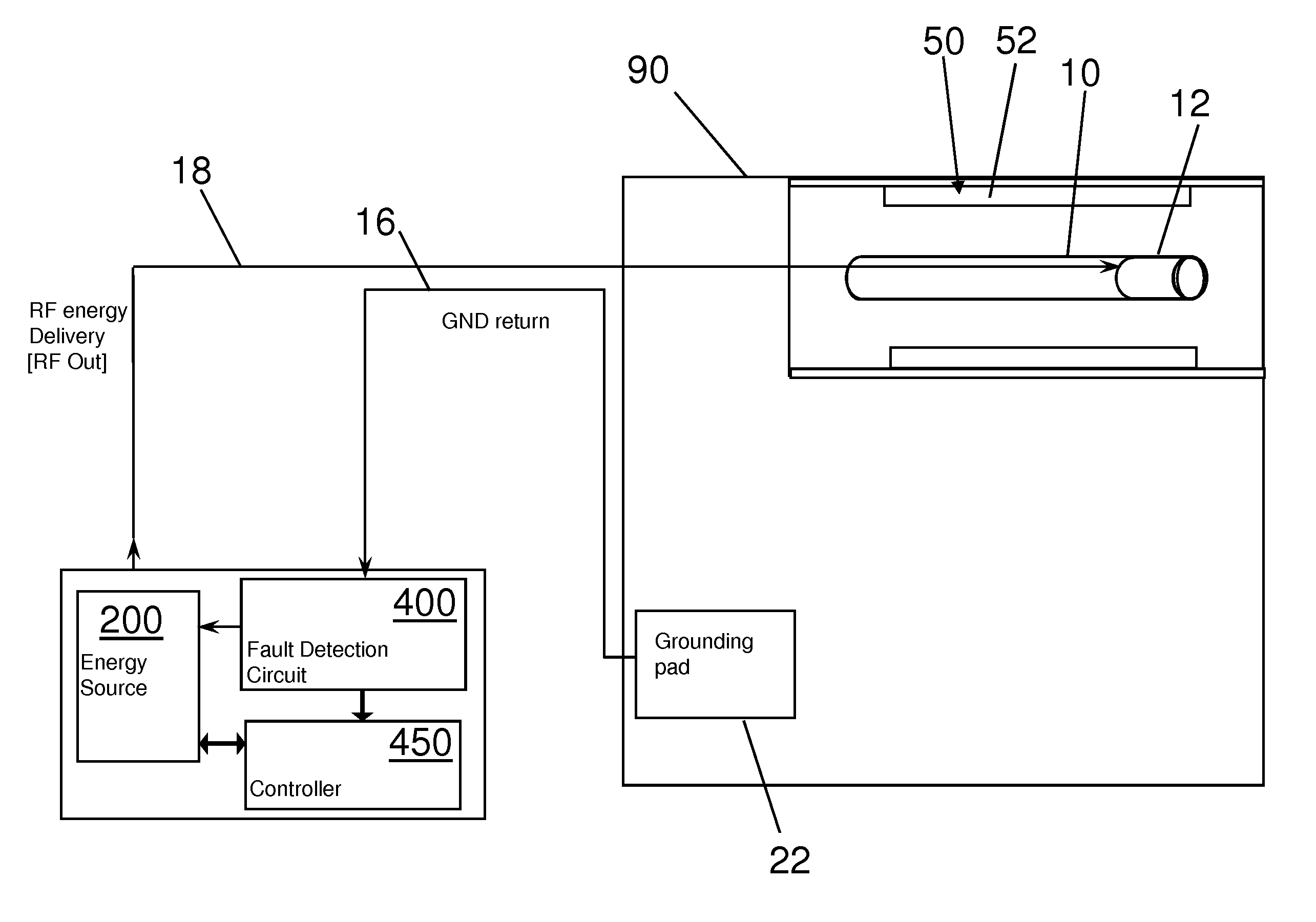 Monitoring and controlling energy delivery of an electrosurgical device