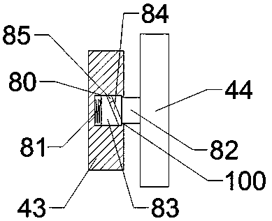 Movable coating forming device and forming method