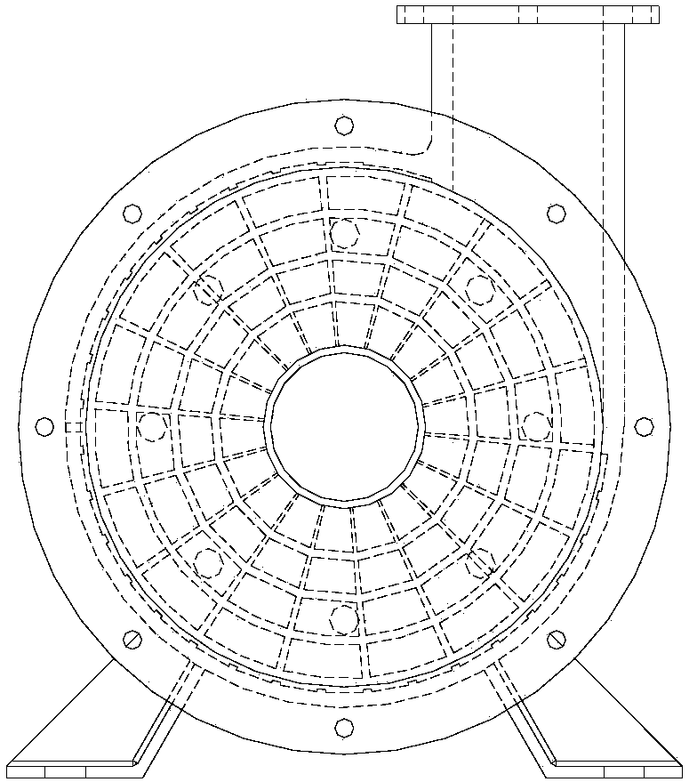 A method of manufacturing a volute with a composite lining