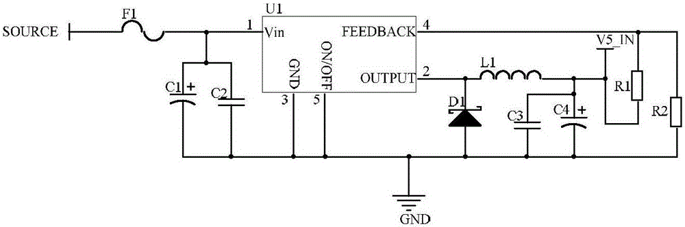 Vehicle anti-theft tracking circuit based on LoRa (long range) radio frequency technology