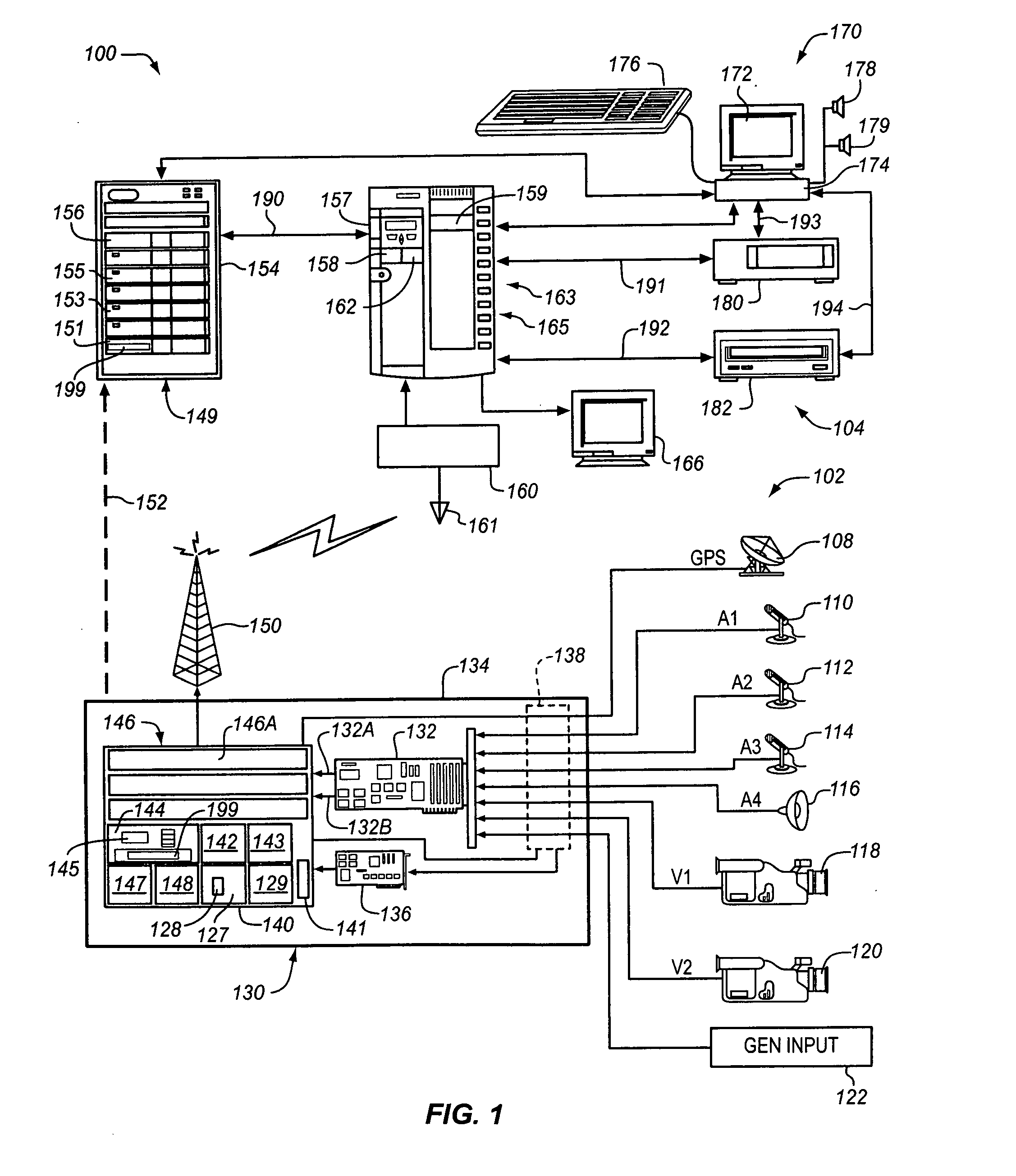 Surveillance system with digital tape cassette