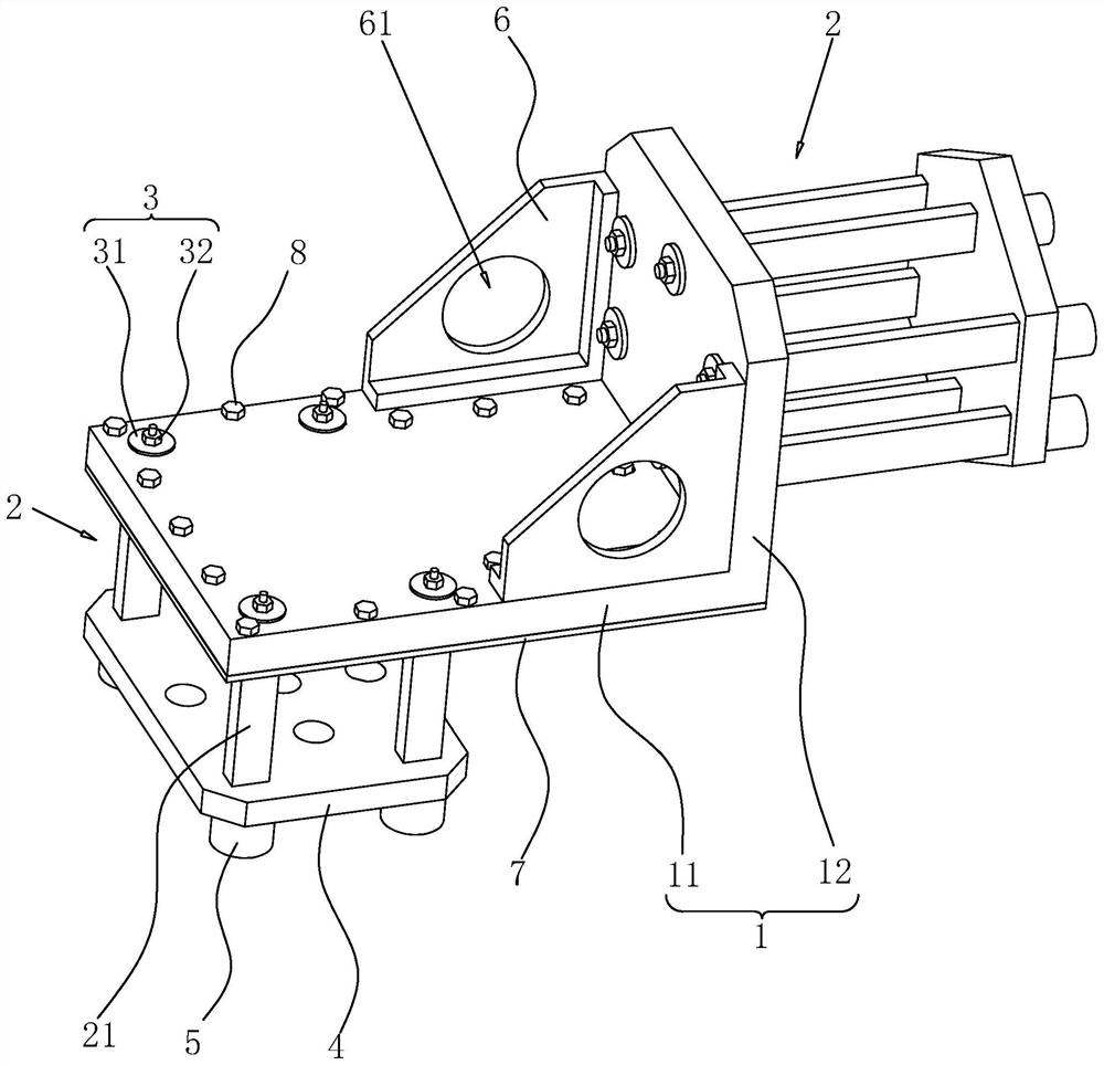 Seismic station embedded part and installation method thereof