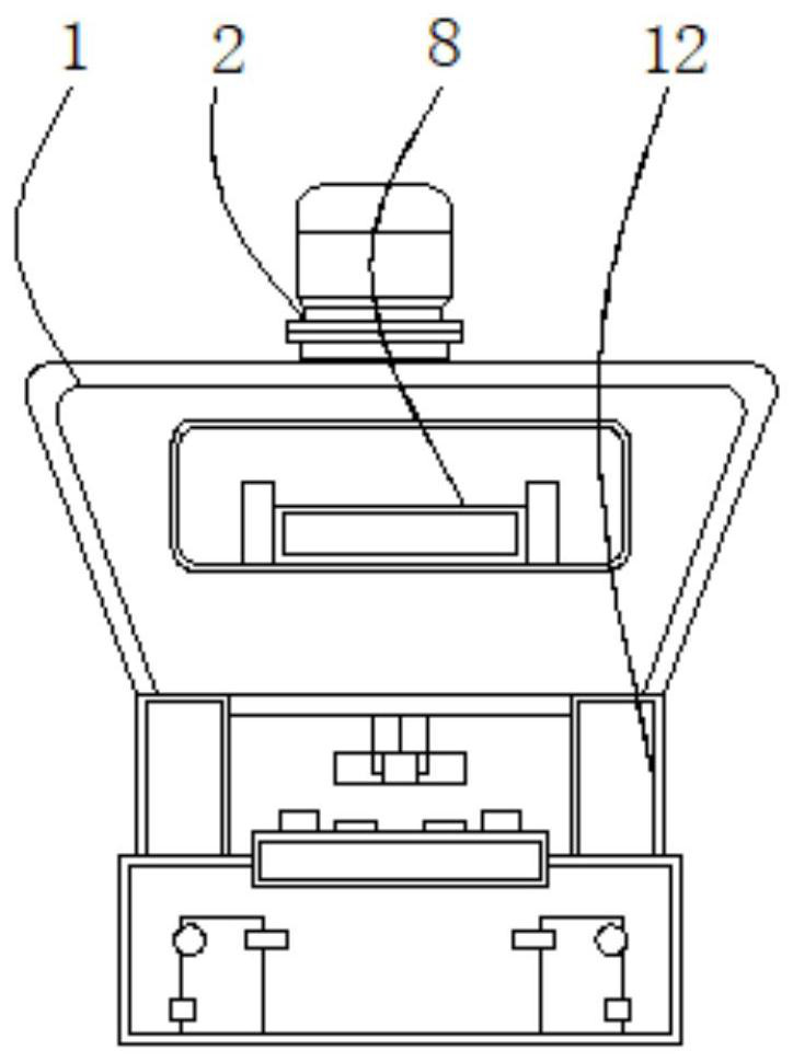 A convenient injection type sauce filling packaging machine that can prevent the sauce from solidifying