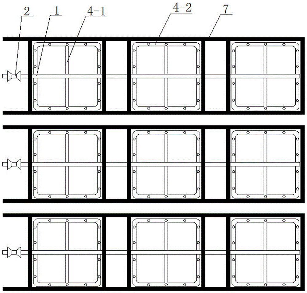 Ammonia spraying device of SCR (selective catalyst reduction) flue gas denitration system