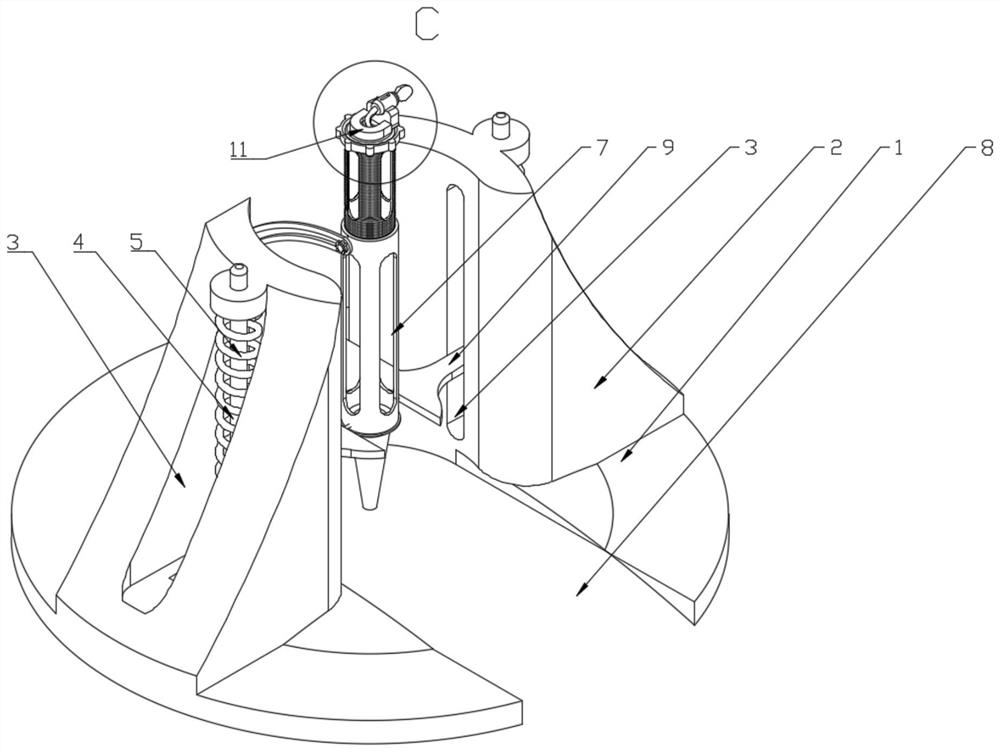 Puncture device suitable for epidural space and epidural catheter placement in anesthesiology department