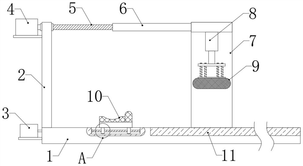 Cardio-pulmonary resuscitation pressing device for emergency intensive care unit