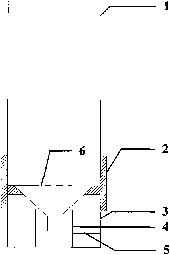 Dustfall collection method for separating impurities