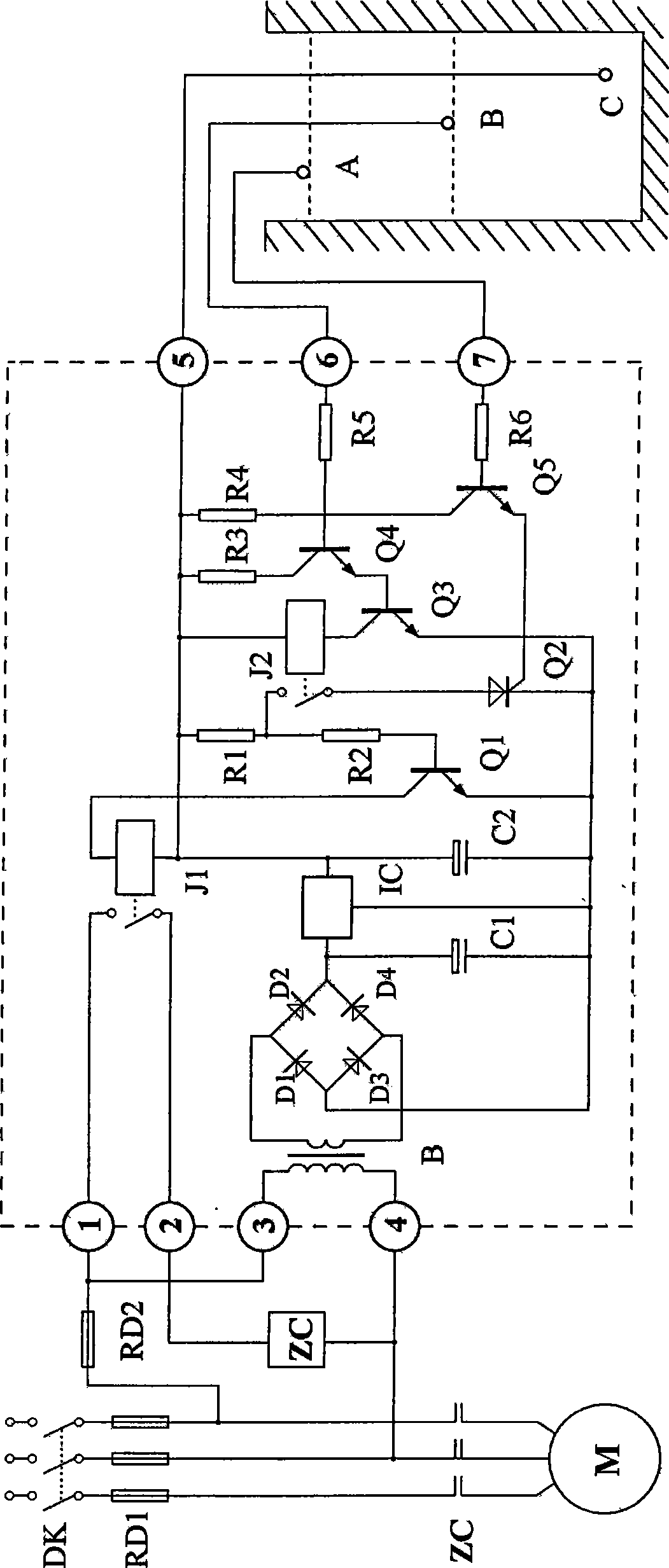 Automatic water-feeding controller