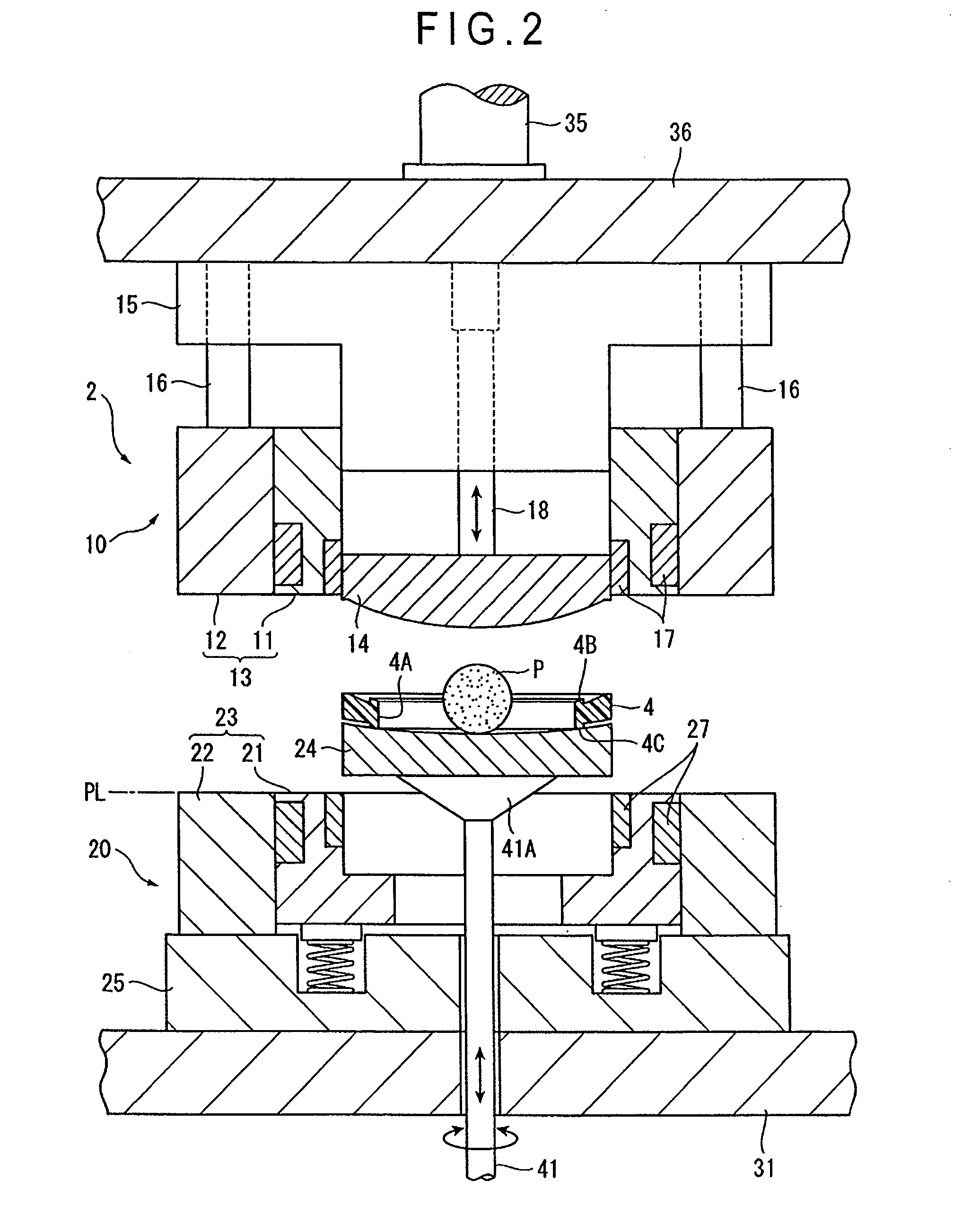 Method and device for producing optical part