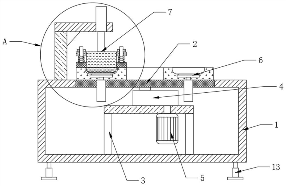 High-density and high-precision celadon forming device