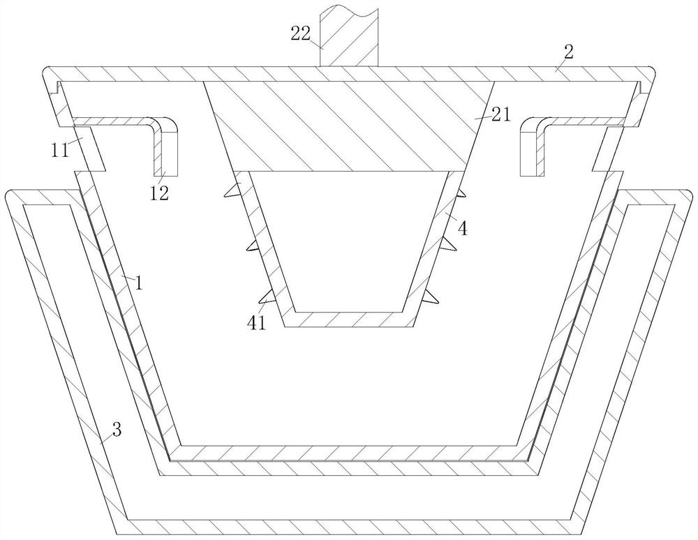 Aluminum profile smelting furnace