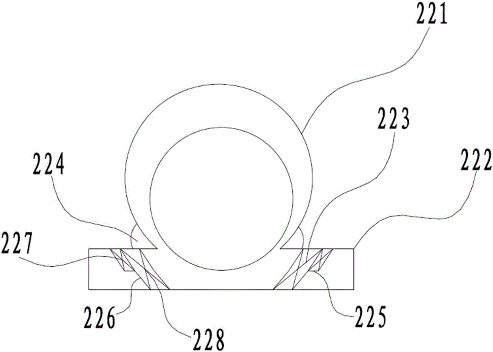 Adjustable gelling-free installation structure for dry hanging of indoor large-specification stone materials