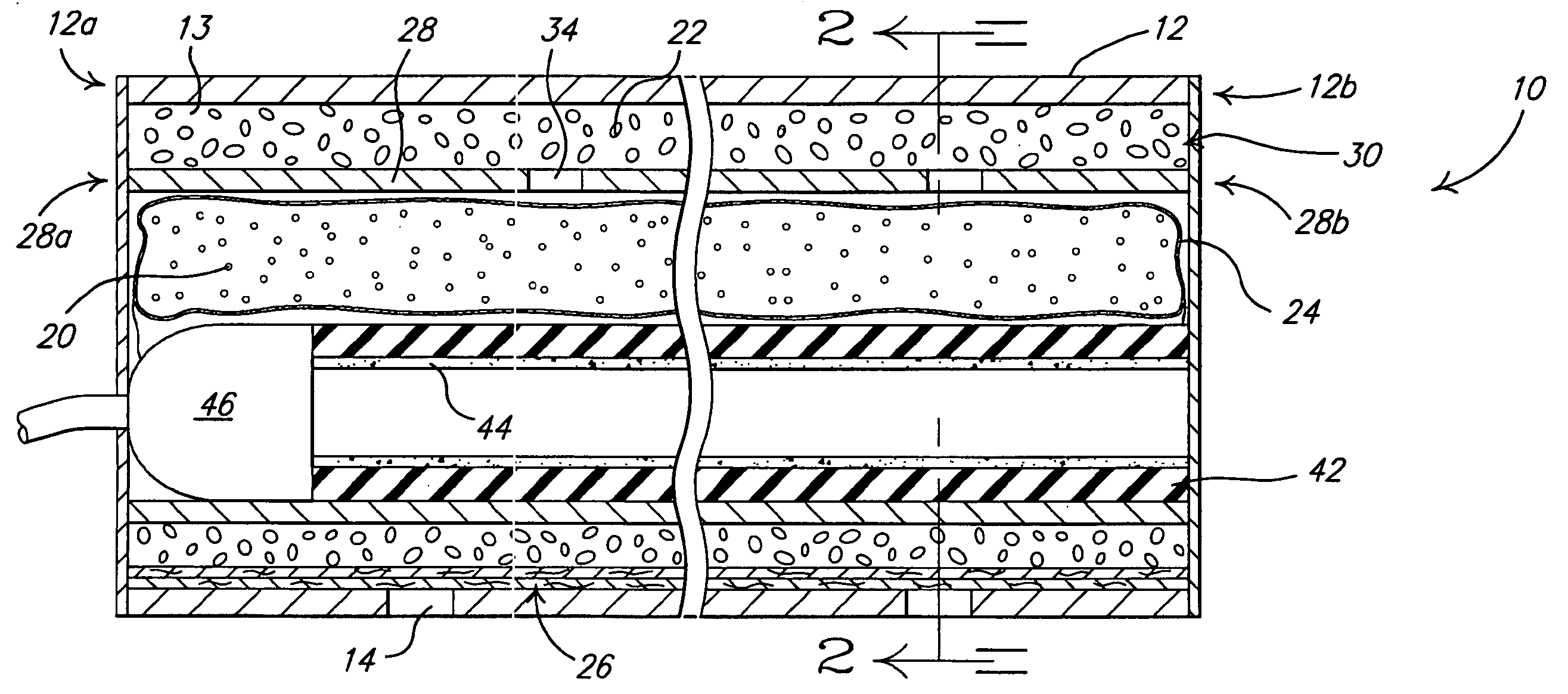 Peroxide linear inflator