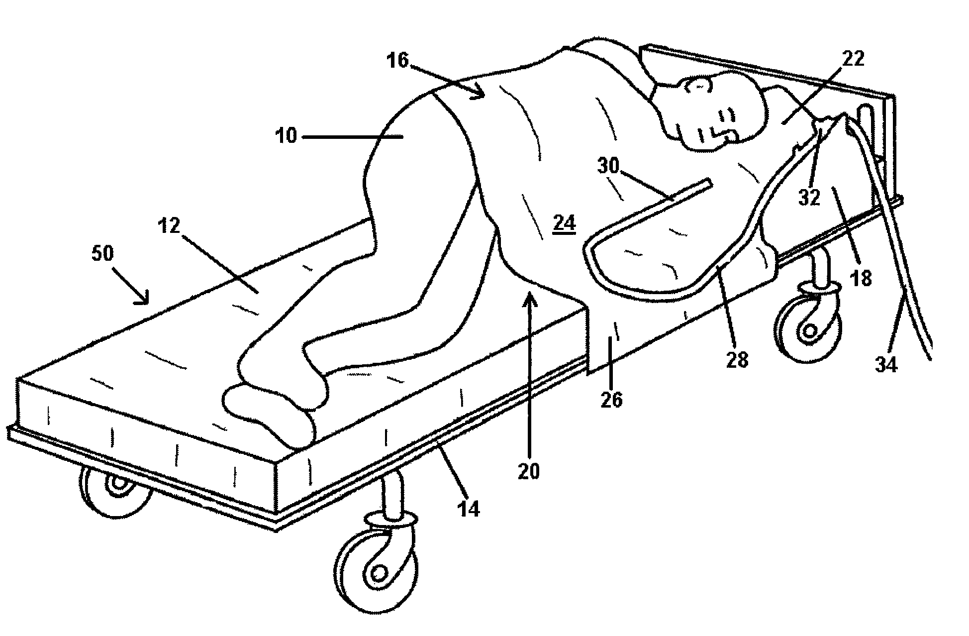 Medical procedure drape