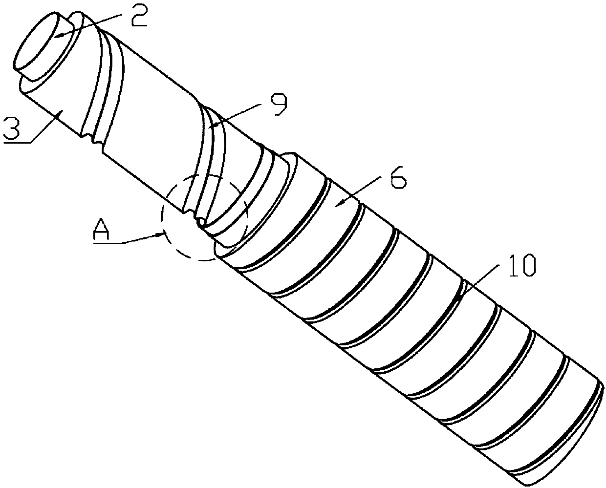 Flexible oil-resistant dual-layer high-voltage cable for new-energy vehicle