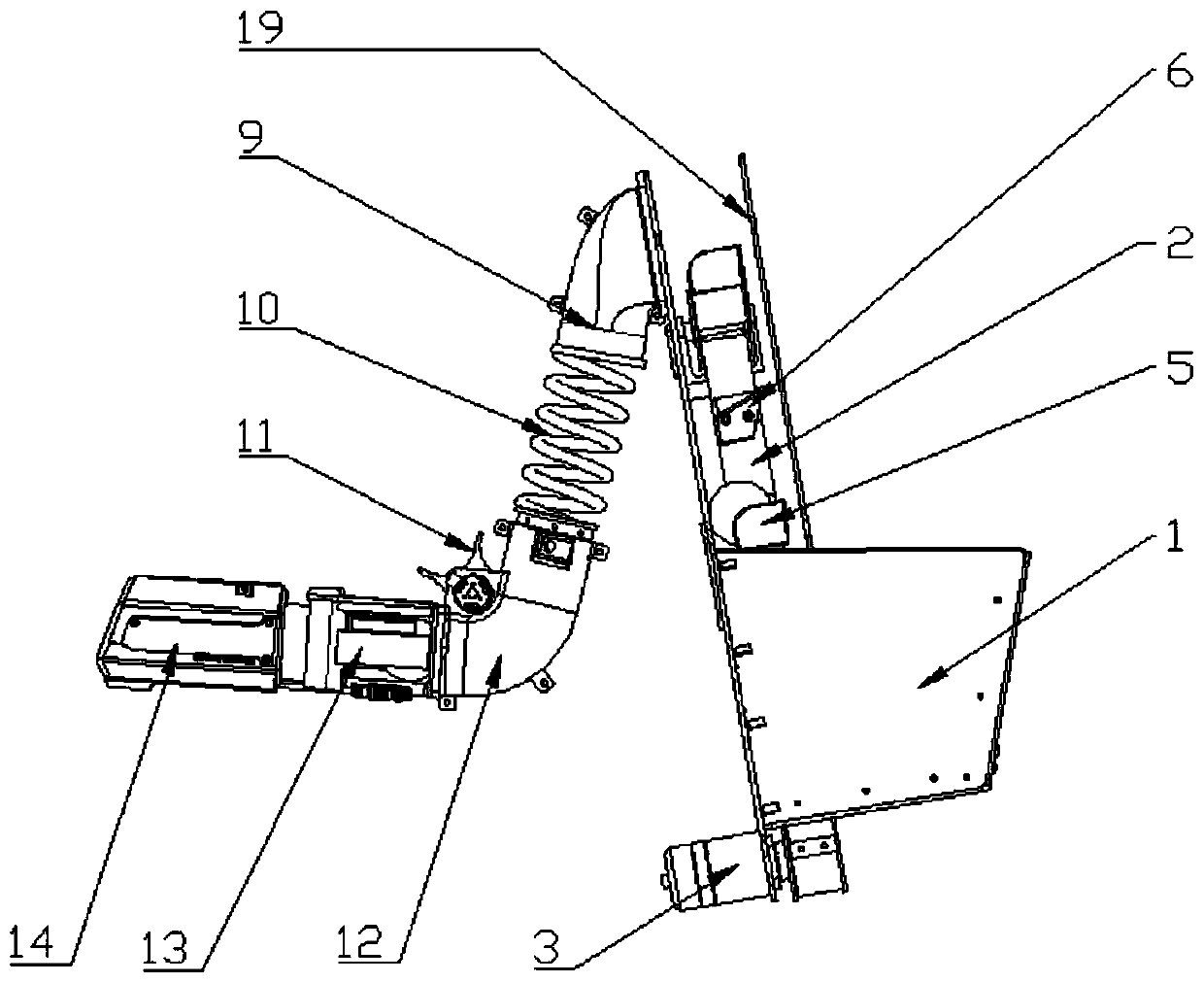 Controllable bullet shooting system without blockage