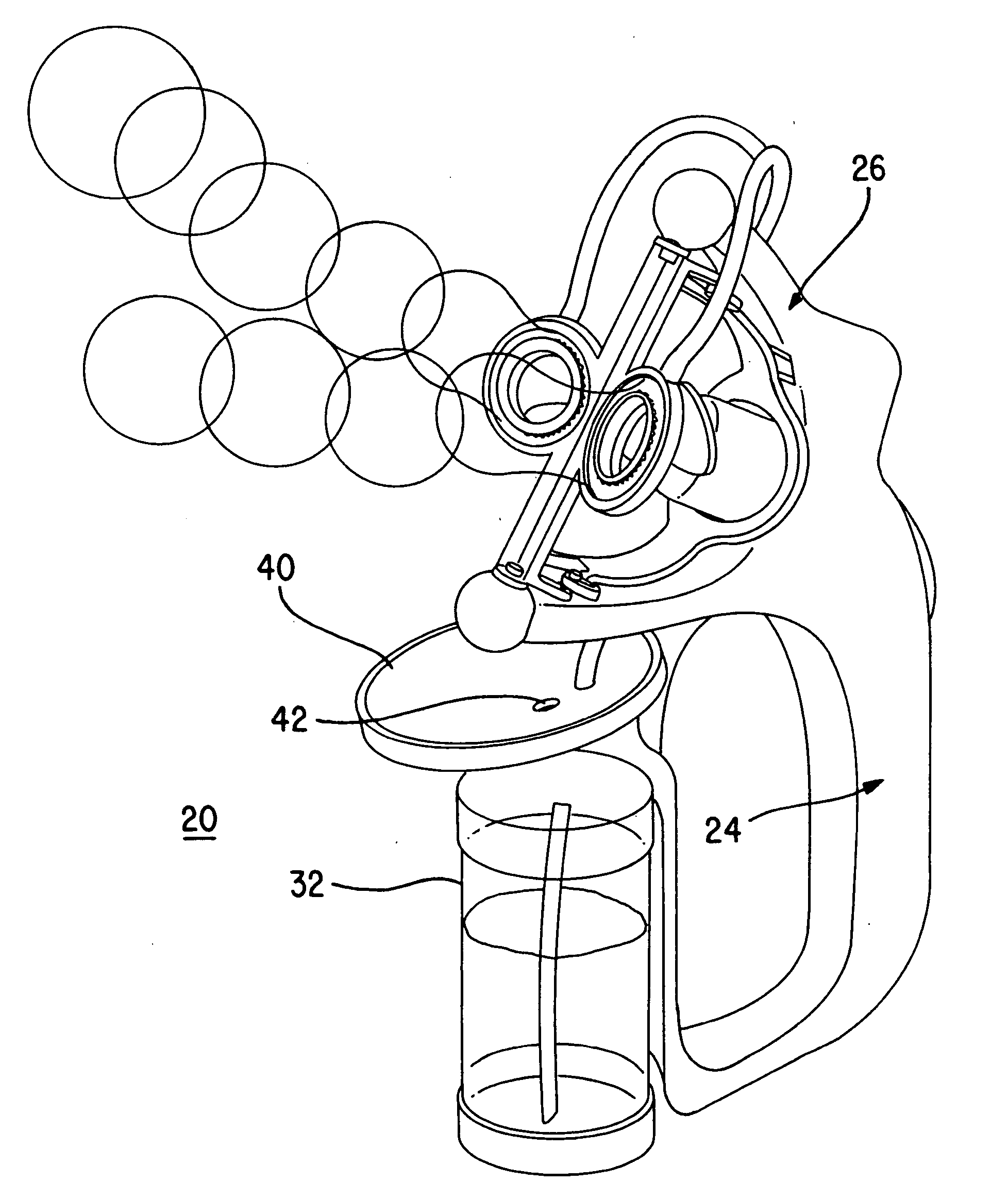 Bubble generating assembly