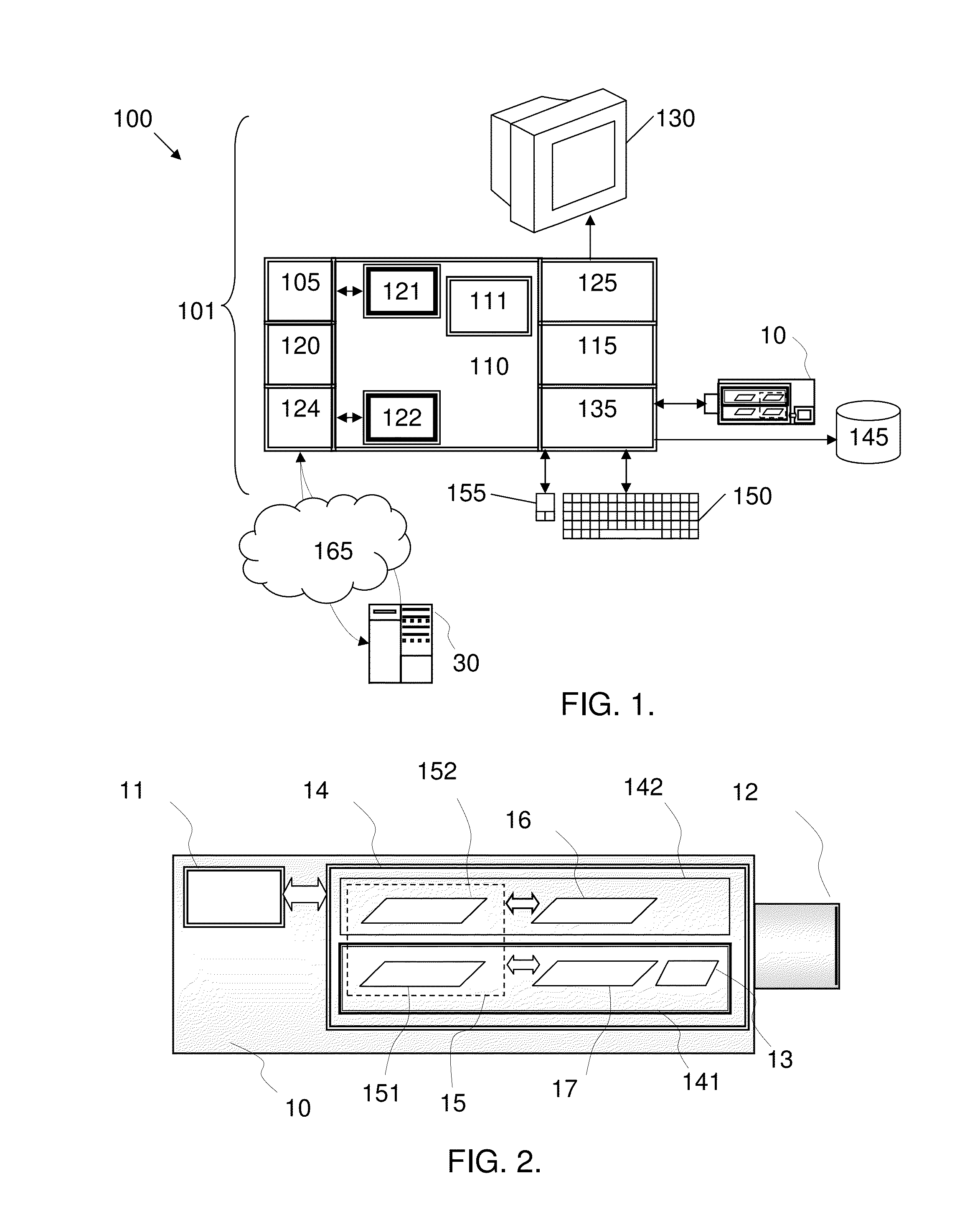 Secure execution of software modules on a computer