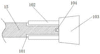 A multi-axis interlocking elastic screw device for automobile tires