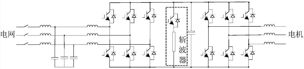 Chopper self-inspection method for wind generator converter, and controller